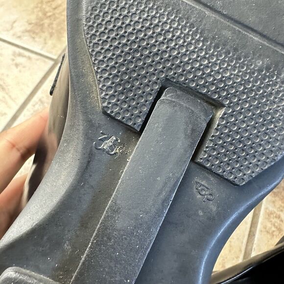 Coach Leather Loafers Classic Sleek Black Women’s Size 36 Square Toe Modest Chic - Picture 10 of 11